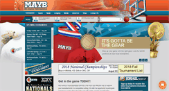 Desktop Screenshot of mayb.com